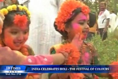India Celebrates Holi -- Festival Of Colours