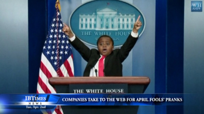 Companies Take To The Web For April Fools Pranks