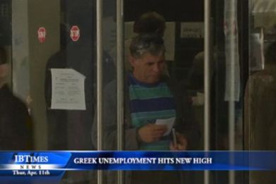 Greek Unemployment Hits New High