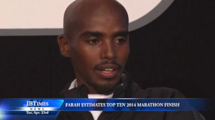 Mo Farah Estimates He Might Finish In First Ten Of Marathon