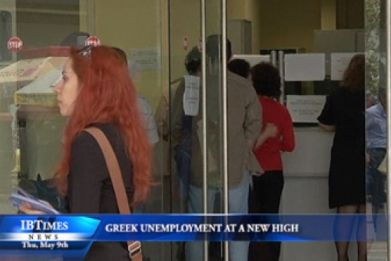 Greek Unemployment At New High