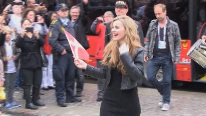Eurovision Winner Returns Home To An Ecstatic Welcome