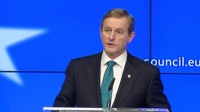 Kenny Says Irish Bankers Conduct Damages Countrys Reputation