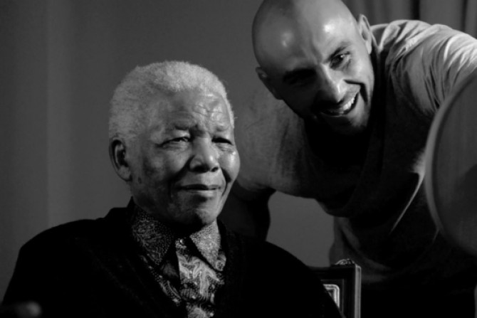 Portrait of Nelson Mandela - 21 ICONS South Africa
