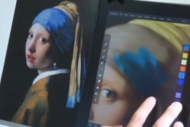 Japanese Artist Reproduces Art Master Pieces On His iPad