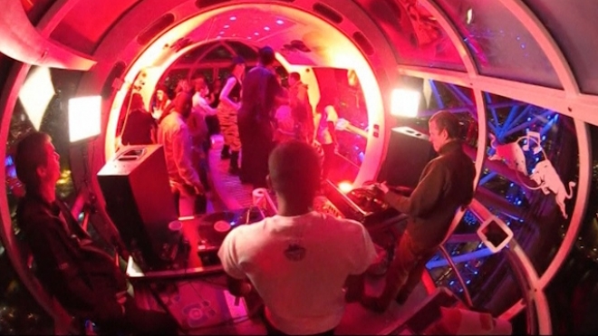 DJs And Singers Take Over London Eye