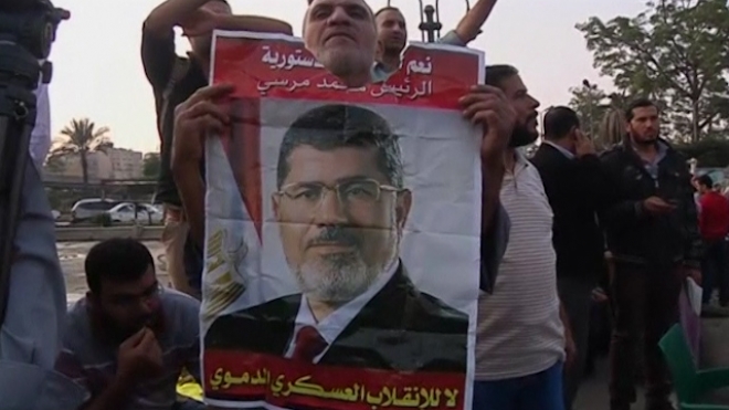 Pro-Morsi Protesters Rally In Cairo