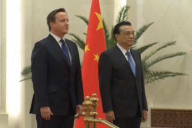 Cameron in Beijing to Champion EU-China Trade Pact