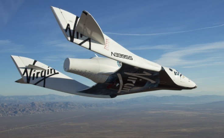 Virgin Galactic's VSS Enterprise/SpaceShipTwo on maiden glide flight