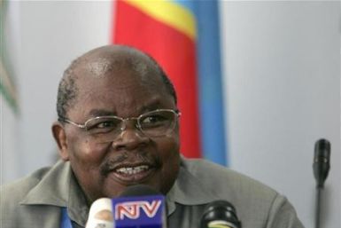 Tanzania's former president Benjamin Mkapa