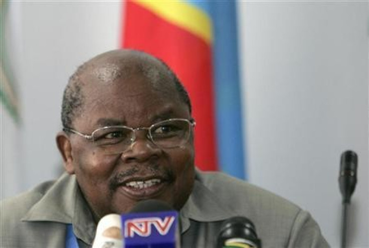 Tanzania's former president Benjamin Mkapa