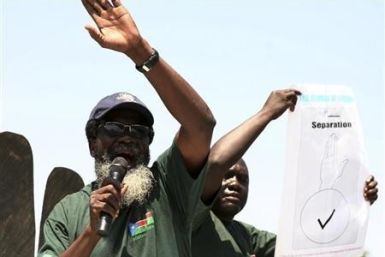 South Sudanese demonstrate in favour of a separation between South and North Sudan