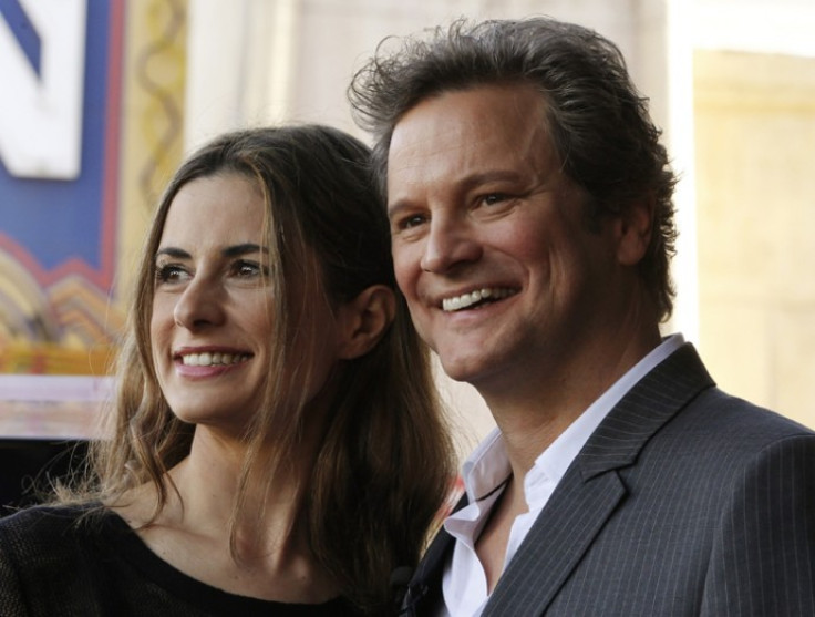 Colin Firth Awarded CBE by Prince Charles at Buckingham Palace