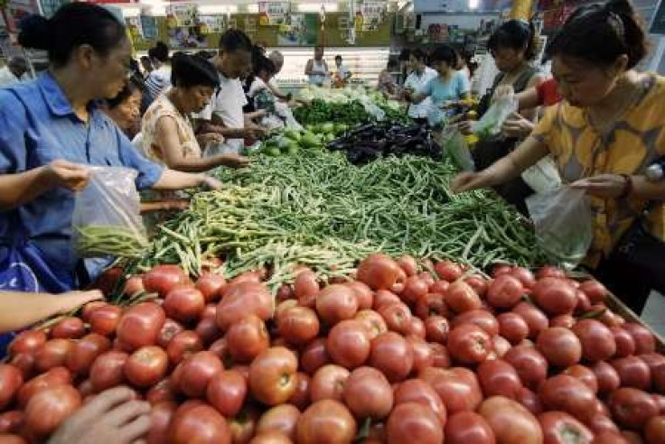 China inflation measures place pressure on dollar to drop