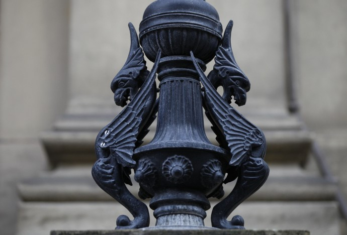 Figures of the Liver Bird, the city's emblem, adorn a lampost outside Liverpool's Municipal Buildings in Liverpool Figures of the Liver Bird, the city's emblem, adorn a lampost outside Liverpool's Municipal Buildings in Liverpool