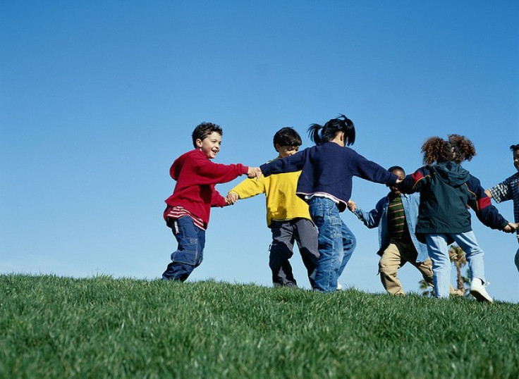 Children playing