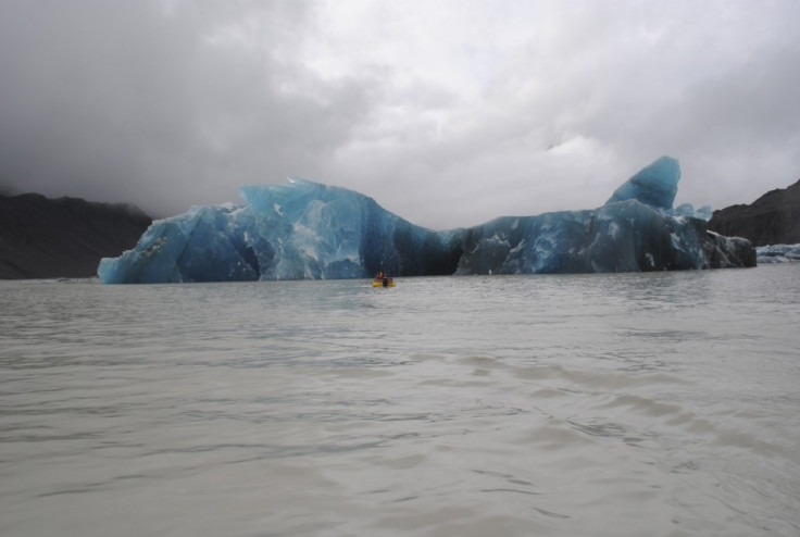 Icebergs in Tasman Lake