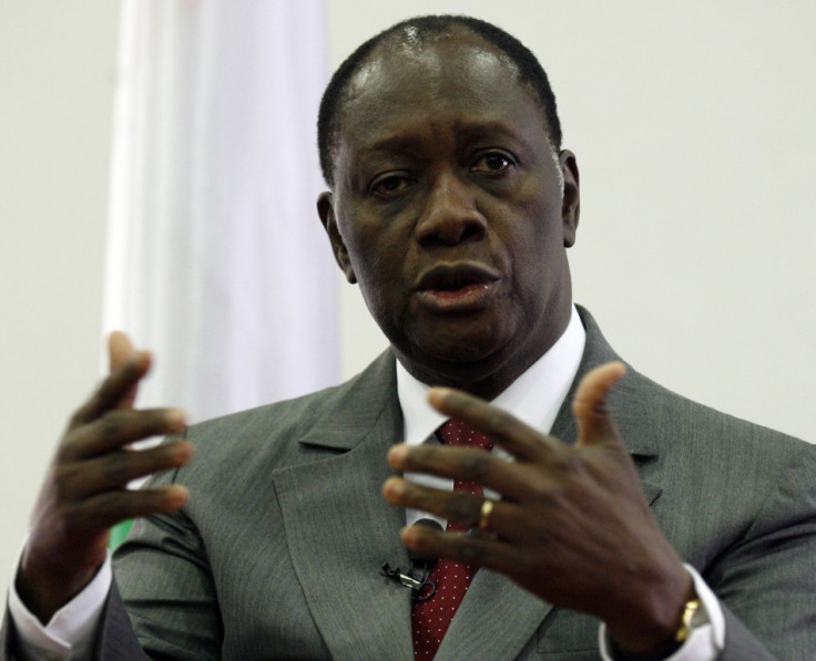 Ivory Coast's presidential claimant Alassane Ouattara