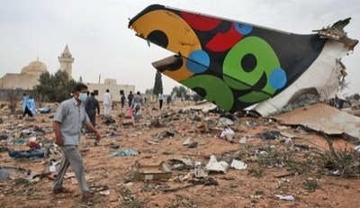 Libyan Afriqiyah Airways plane crashes at Tripoli airport Libyan Afriqiyah Airways plane crashes at Tripoli airport