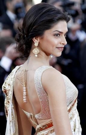 Actress Deepika Padukone arrives on the red carpet for the screening of quotTourneequot by director Mathieu Amalric at the 63rd Cannes Film Festival  