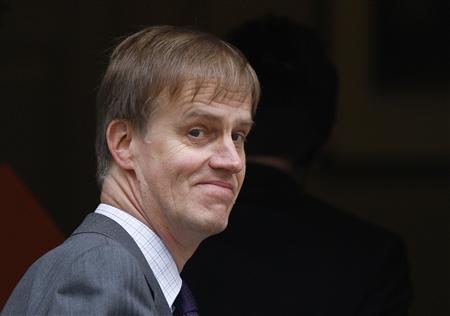 File photograph shows Labour MP Stephen Timms arriving at 11 Downing Street in London