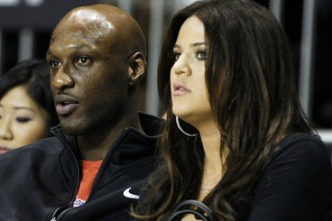 Lamar Odom and Khloe Kardashian