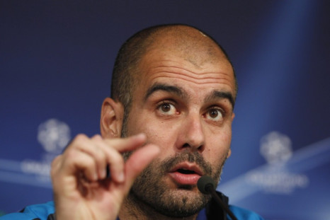 Barcelona coach Pep Guardiola is prepared to alter his team's travel plans ahead of this Saturday's Champions League final