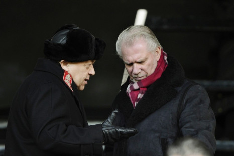The brawl was an unwelcome distraction for Sullivan (L) and Gold (R) after West Ham's relegation on Sunday