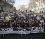 trump london protest