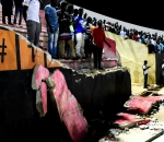 Senegal stadium wall collapse
