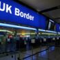 UK border control Heathrow Airport UK border control Heathrow Airport